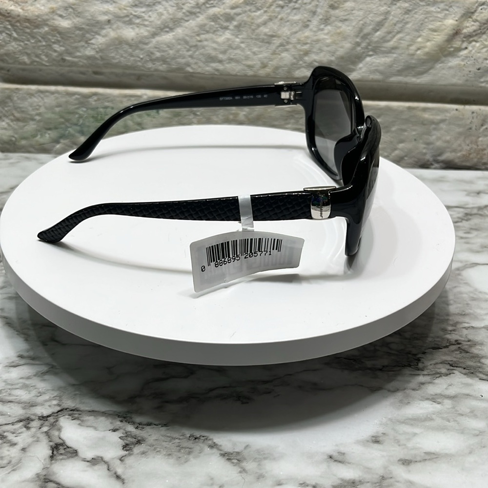 SOLD! SALVATORE FERRAGOMO BLACK SUNGLASSES NWT - Picture 15 of 16